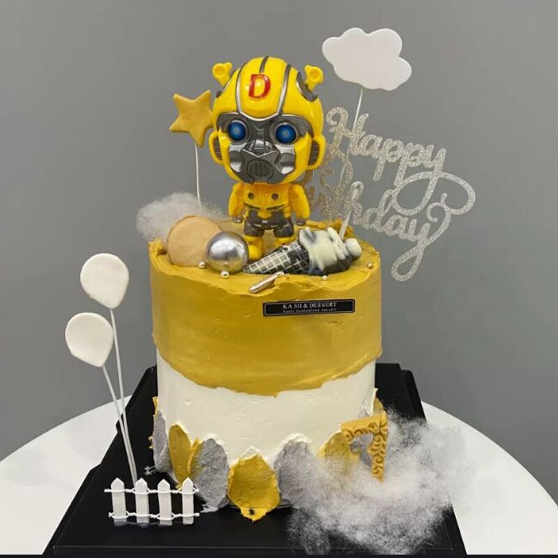 Detail Kue Ultah Robot Buttercream Nomer 30