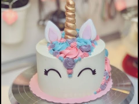 Detail Kue Ultah Unicorn Buttercream Nomer 18