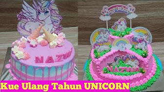 Detail Kue Ultah Unicorn Buttercream Nomer 21