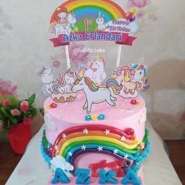 Detail Kue Ultah Unicorn Buttercream Nomer 25