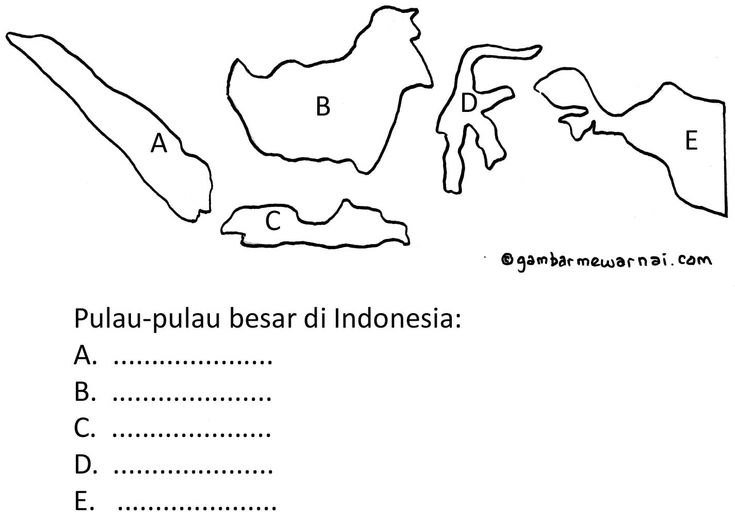 Detail Kumjpulan Gambar Peta Indonesia Untuk Mewarnai Nomer 10