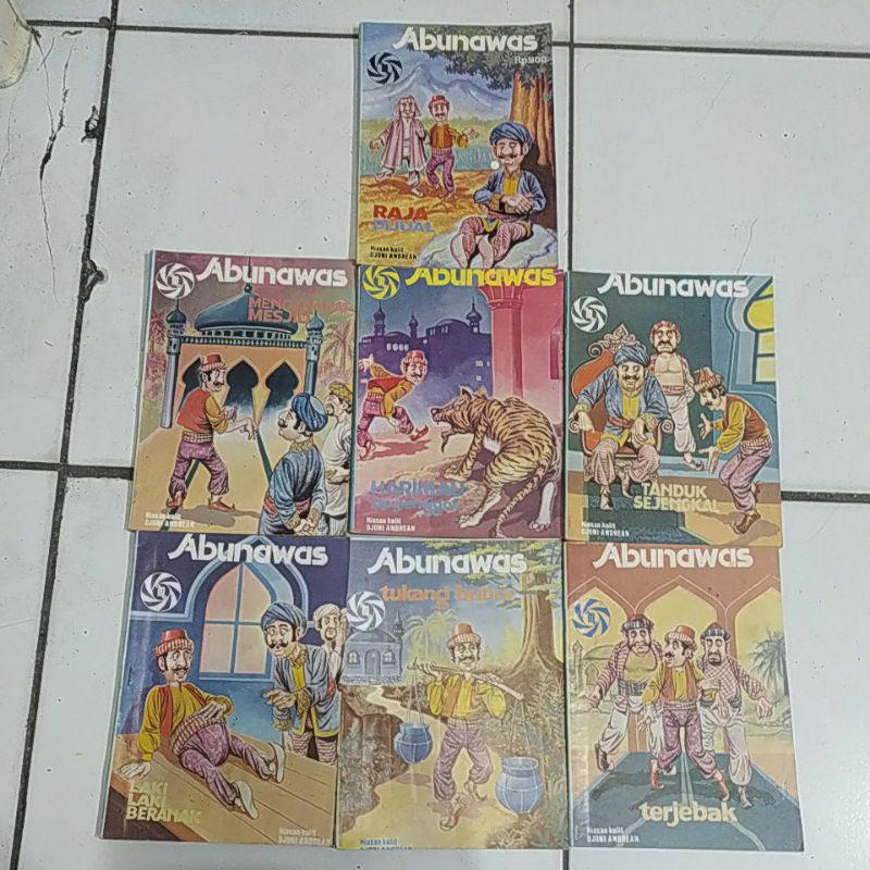 Detail Kumpulan Buku Komik Nomer 20