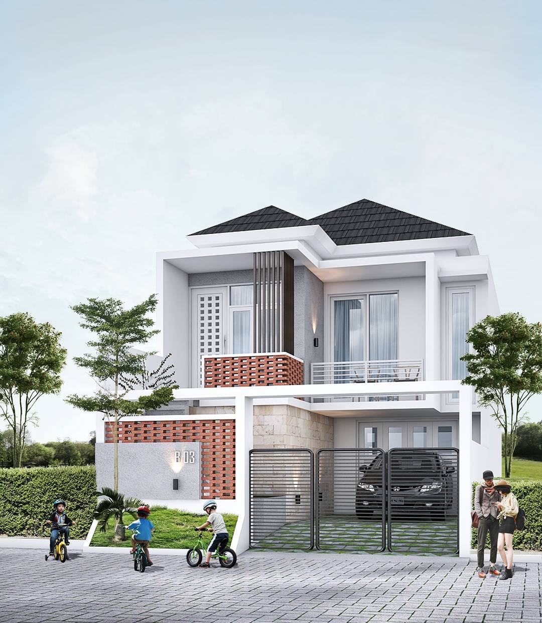 Detail Kumpulan Desain Rumah Modern Nomer 2