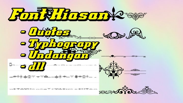Detail Kumpulan Font Typography Nomer 46