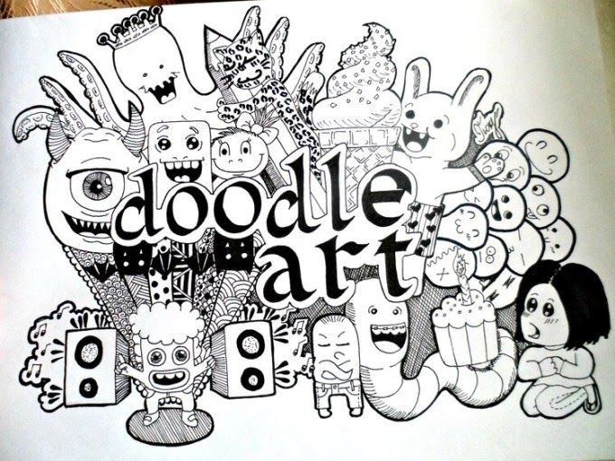 Detail Kumpulan Gambar Doodle Art Nomer 3