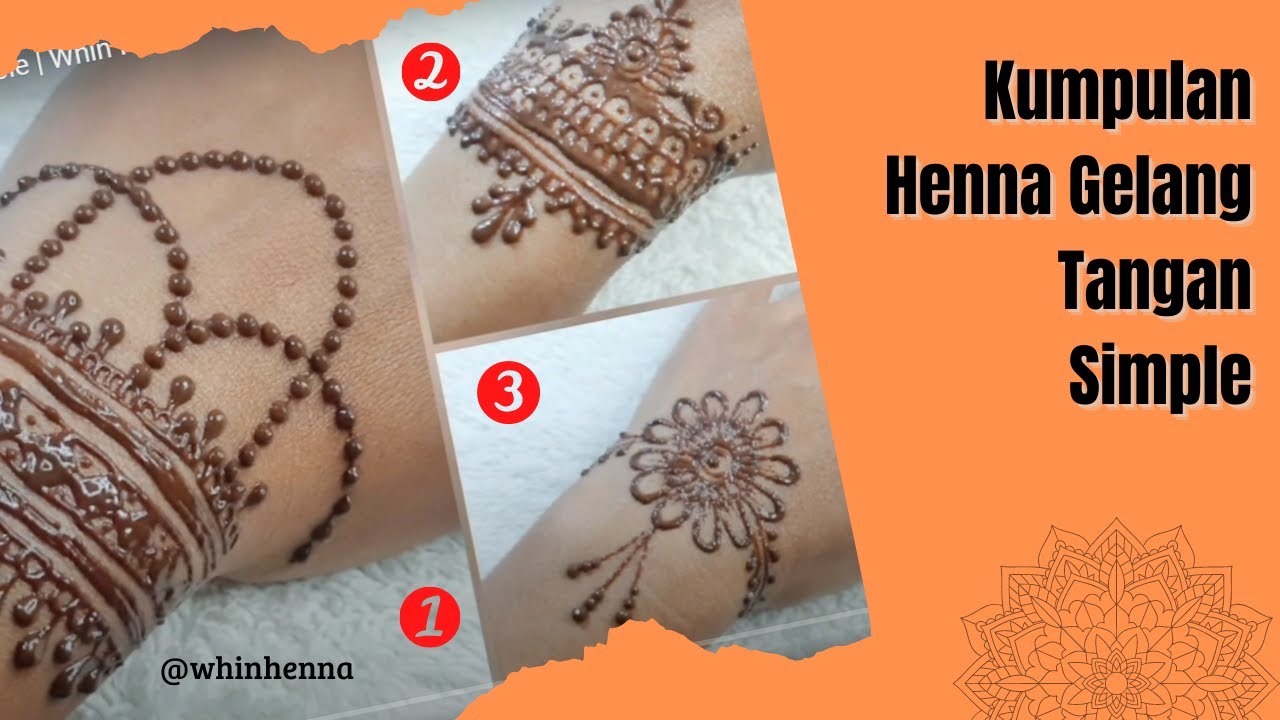 Detail Kumpulan Gambar Henna Nomer 35