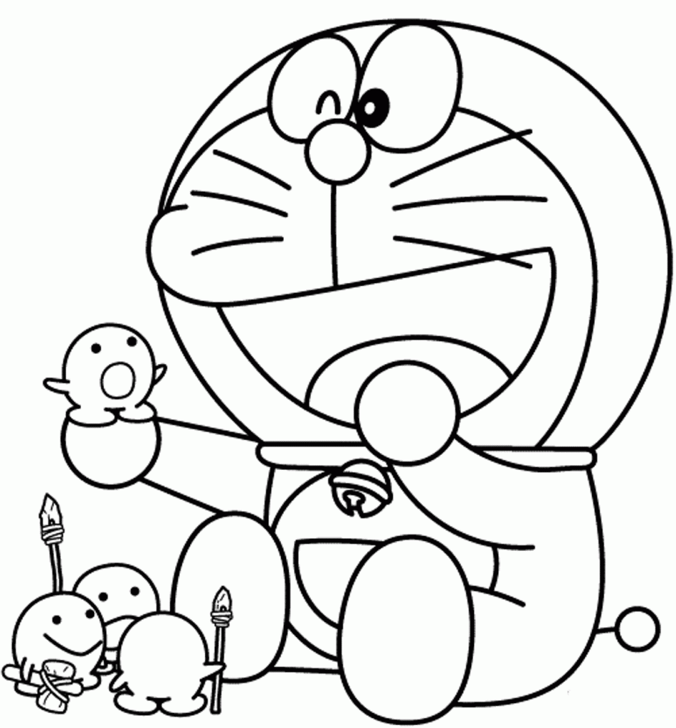 Kumpulan Gambar Mewarnai Doraemon - KibrisPDR