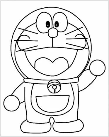 Detail Kumpulan Gambar Mewarnai Doraemon Nomer 40