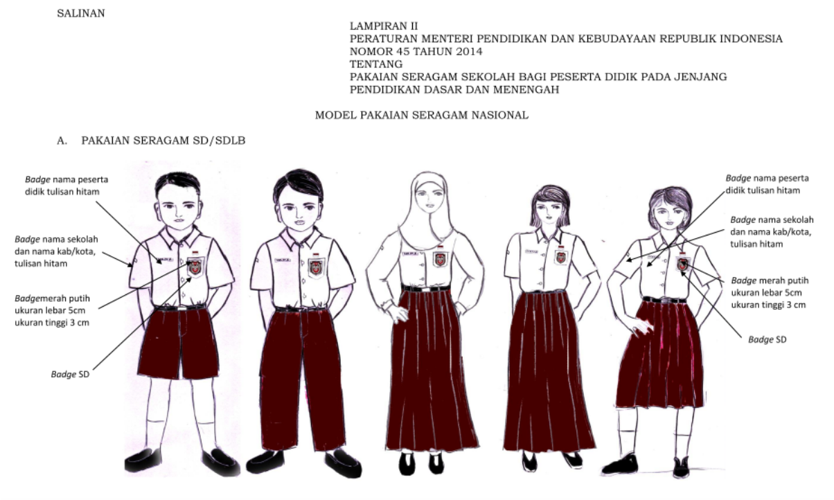 Detail Kumpulan Gambar Seragam Sekolah Merah Putih Nomer 49