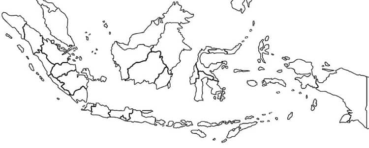 Detail Kumpulan Gambar Untuk Mewarnai Peta Indonesia Nomer 2