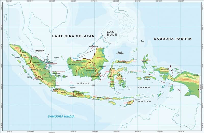 Detail Kumpulan Gambar Untuk Mewarnai Peta Indonesia Nomer 11