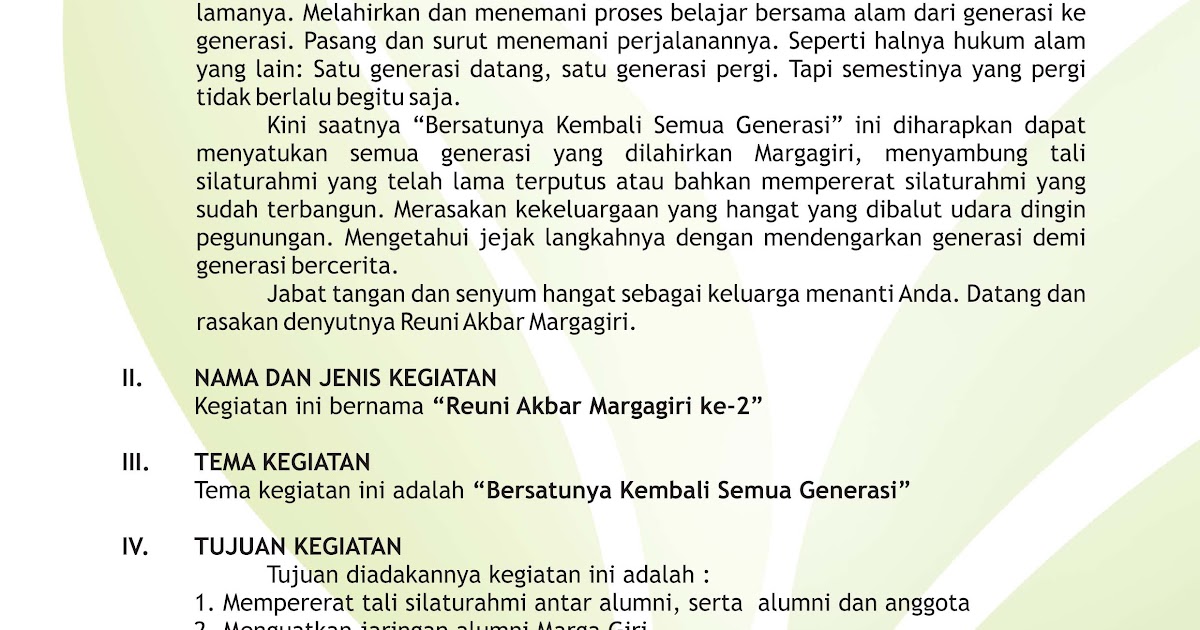 Detail Kumpulan Proposal Reuni Smp Nomer 48