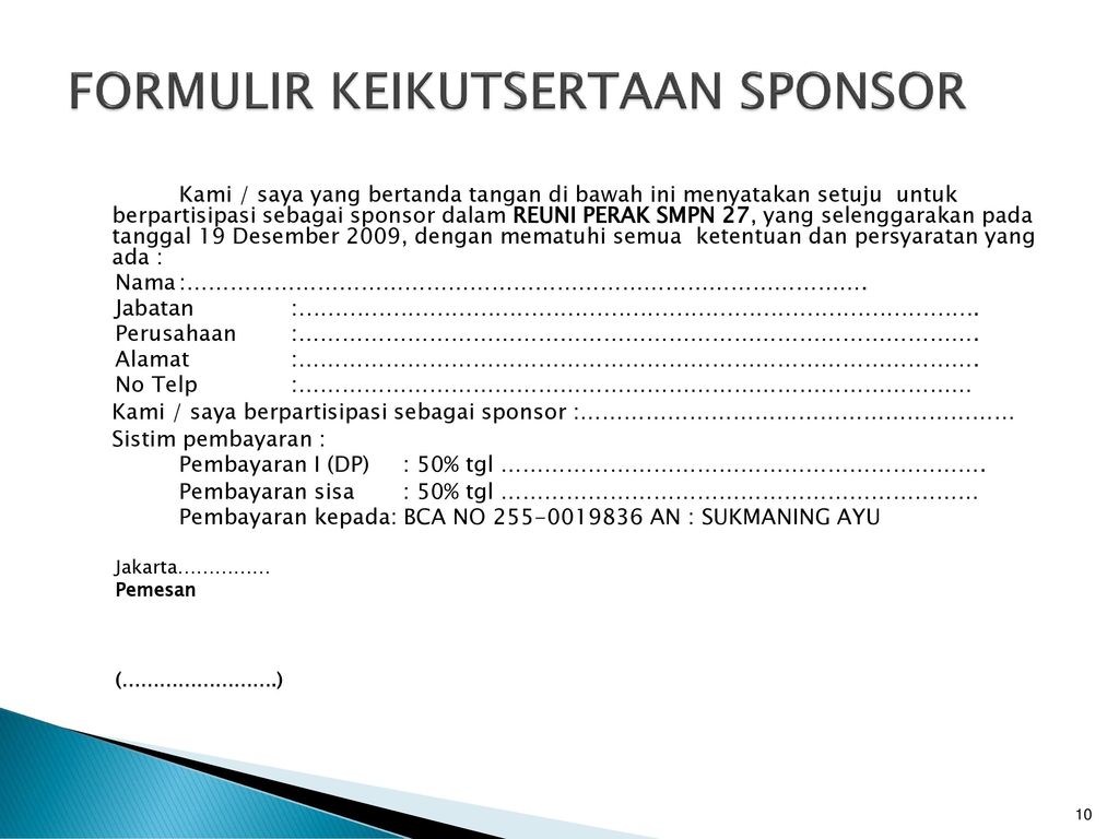 Detail Kumpulan Proposal Reuni Smp Nomer 51