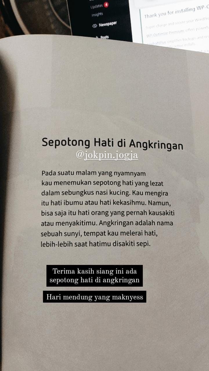 Detail Kumpulan Puisi Joko Pinurbo Nomer 8