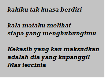 Detail Kumpulan Puisi Percintaan Nomer 33