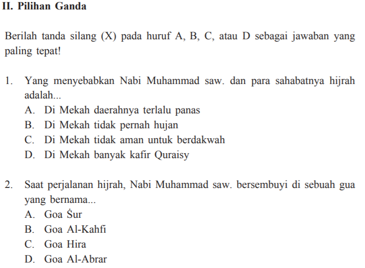 Detail Kunci Jawaban Buku Agama Islam Kelas 7 Kurikulum 2013 Nomer 37