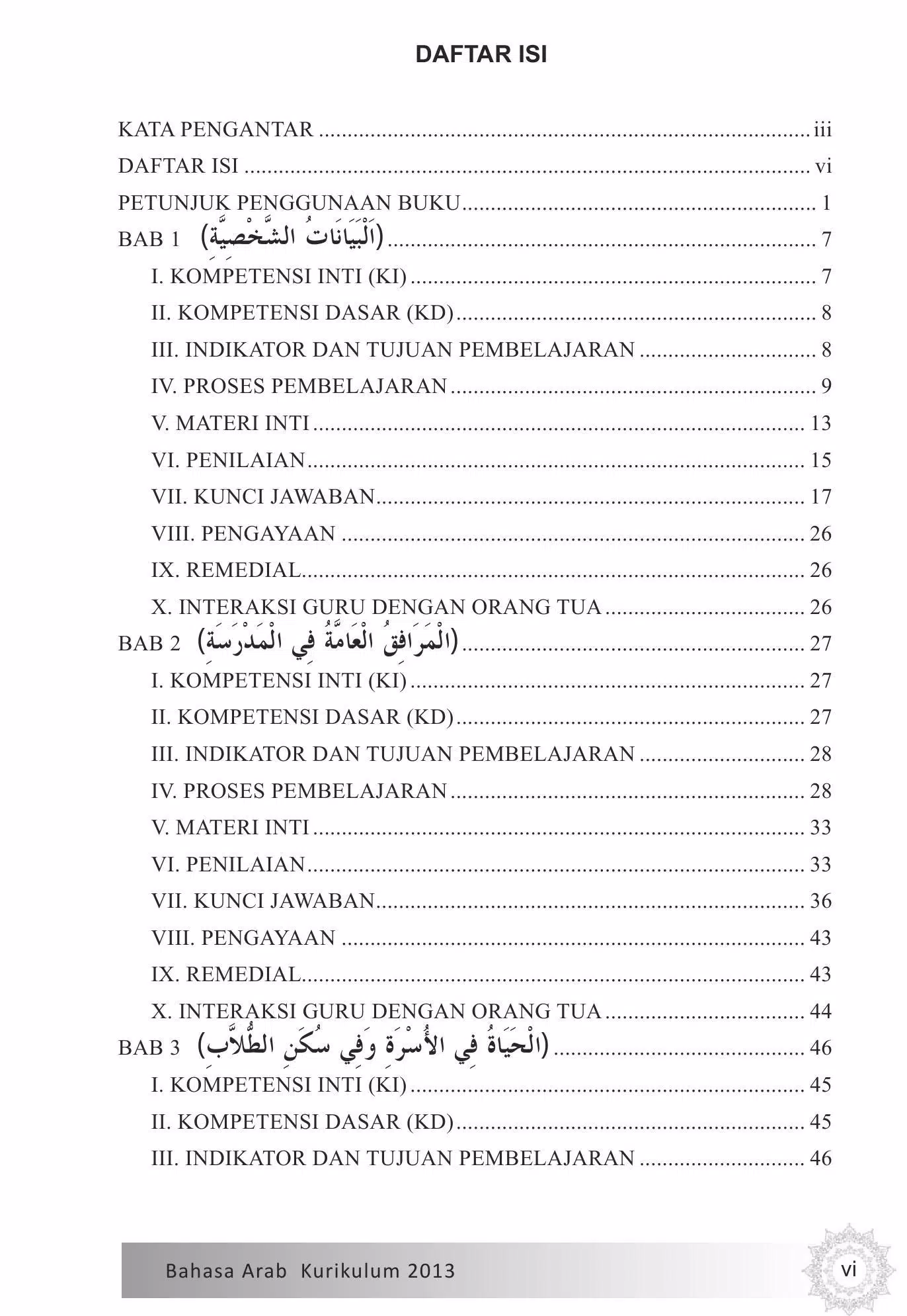 Detail Kunci Jawaban Buku Bahasa Arab Kelas 10 Nomer 17