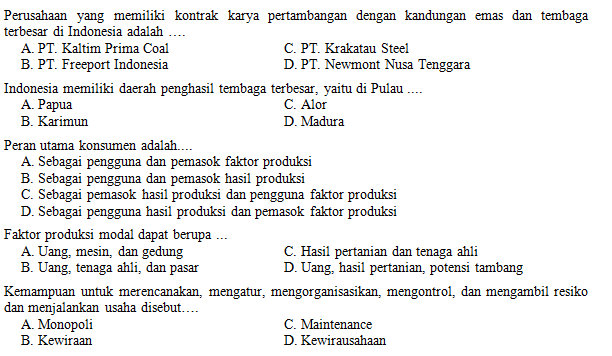 Detail Kunci Jawaban Buku Bse Ips Kelas 8 Nomer 45