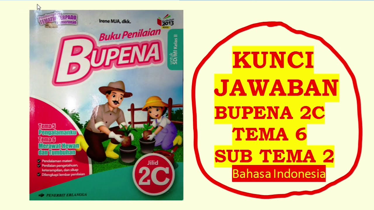 Detail Kunci Jawaban Buku Bupena Nomer 5