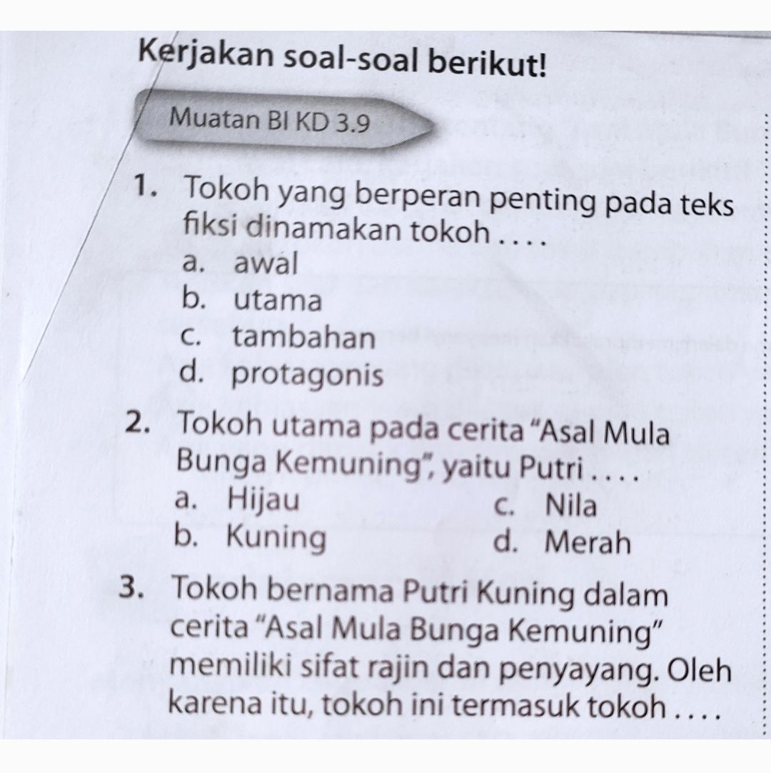 Detail Kunci Jawaban Buku Bupena Nomer 7