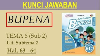 Detail Kunci Jawaban Buku Bupena Kelas 6a Nomer 29