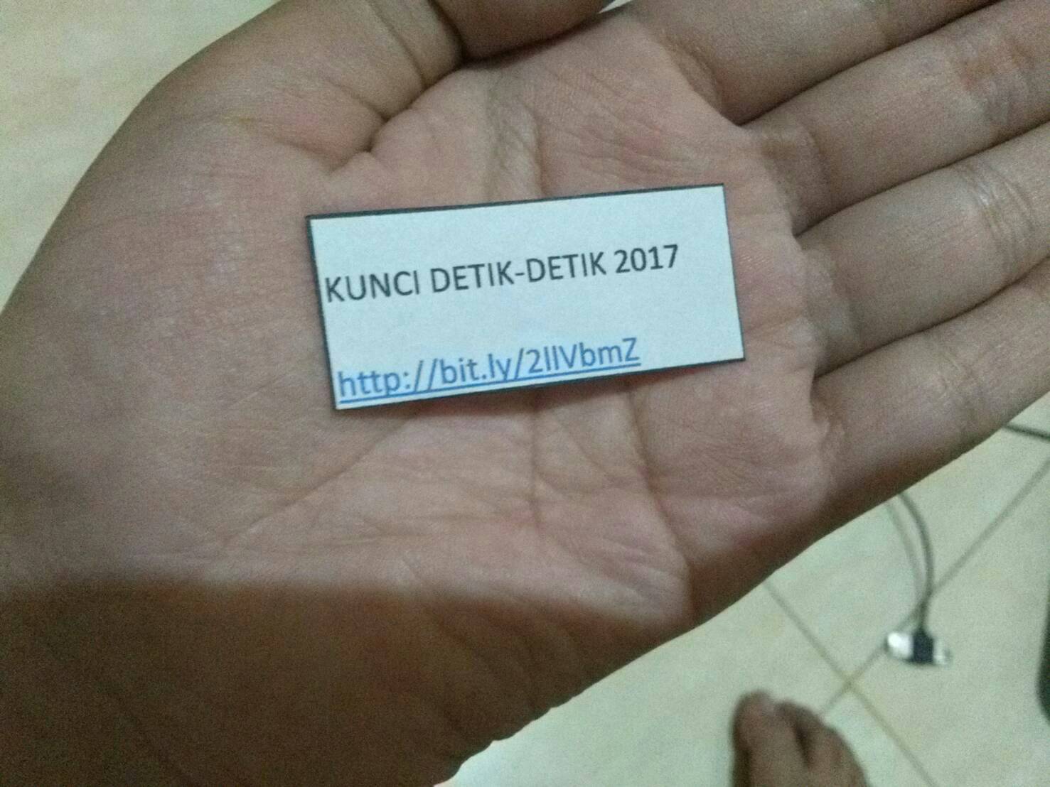 Detail Kunci Jawaban Buku Detik Detik Nomer 25