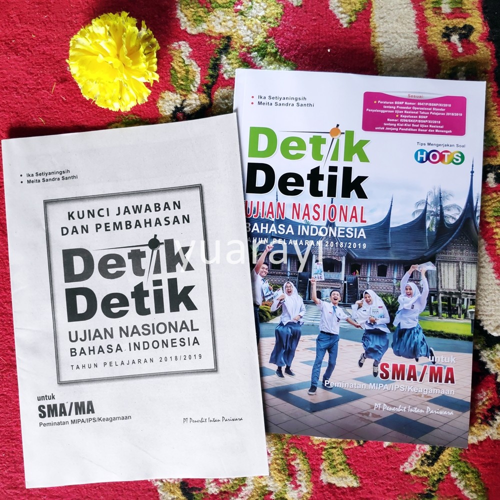 Download Kunci Jawaban Buku Detik Detik Kelas 6 2019 Bahasa Indonesia Nomer 44