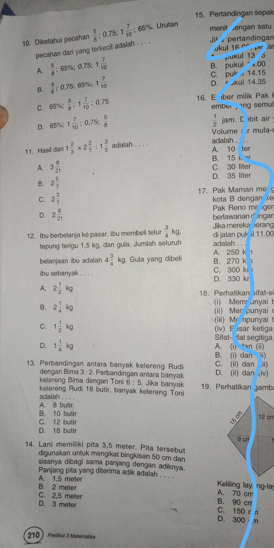 Detail Kunci Jawaban Buku Detik Detik Kelas 6 Nomer 35