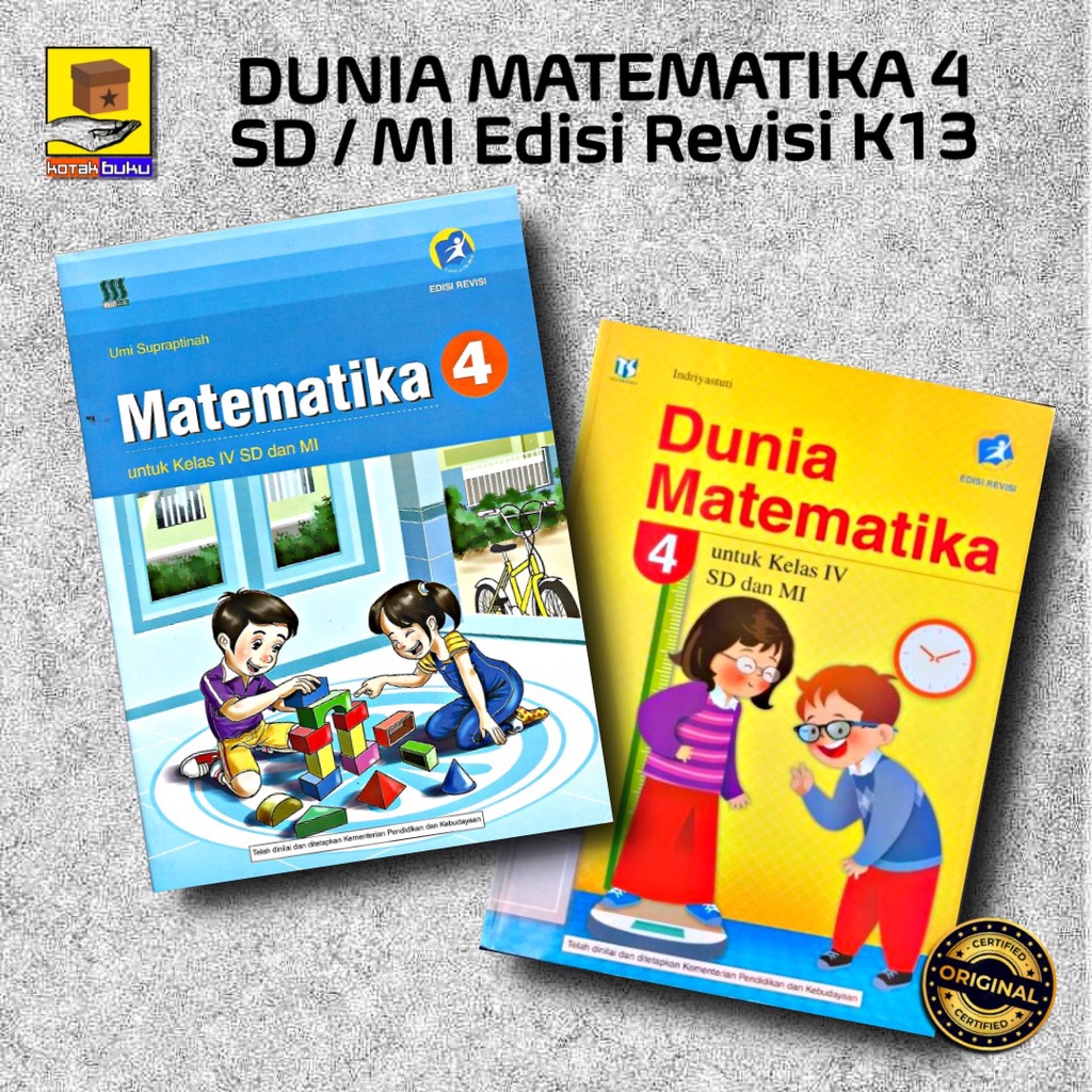 Detail Kunci Jawaban Buku Dunia Matematika Kelas 4 Nomer 12