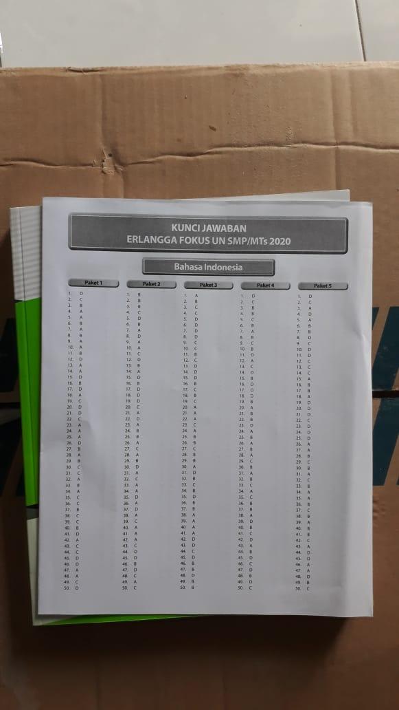 Detail Kunci Jawaban Buku Fokus Un 2020 Nomer 4