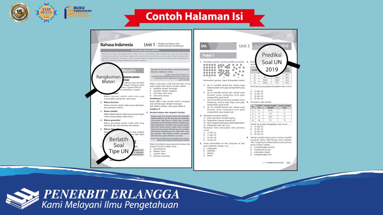 Detail Kunci Jawaban Buku Fokus Un 2020 Nomer 53