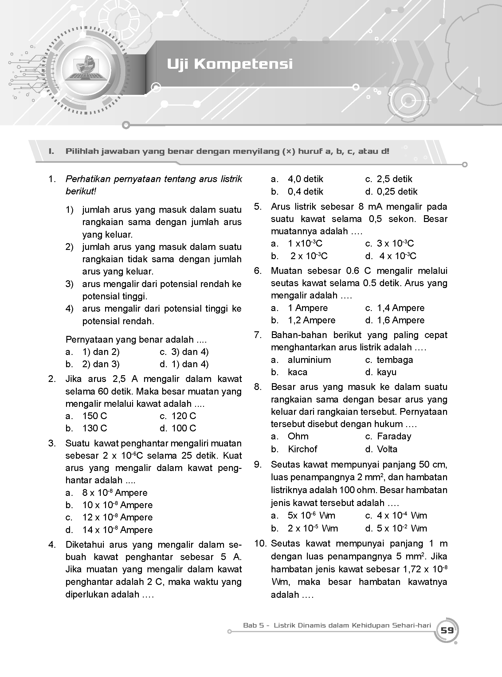 Detail Kunci Jawaban Buku Ipa Terpadu Kelas 7 Penerbit Erlangga Nomer 21