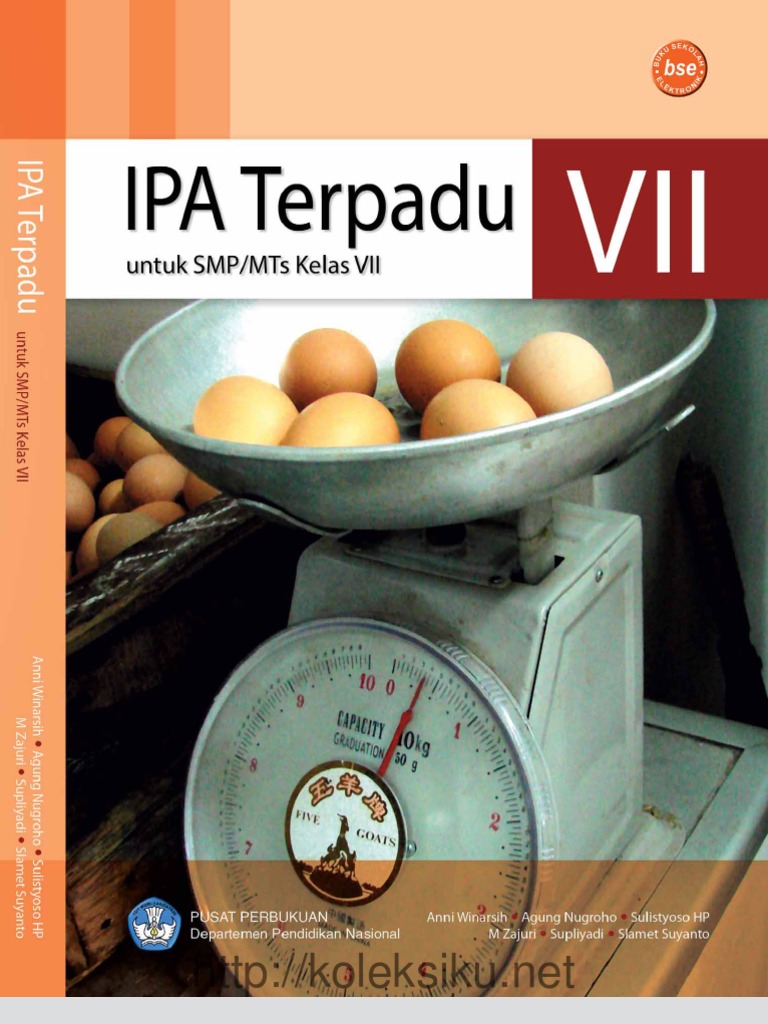 Detail Kunci Jawaban Buku Ipa Terpadu Kelas 7 Penerbit Erlangga Nomer 37