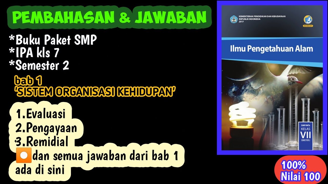 Detail Kunci Jawaban Buku Ipa Terpadu Kelas 7 Penerbit Erlangga Nomer 44