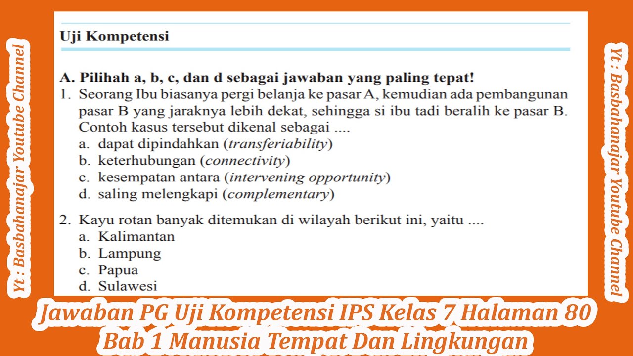 Detail Kunci Jawaban Buku Ips Kelas 7 Kurikulum 2013 Nomer 30