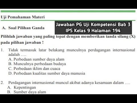 Detail Kunci Jawaban Buku Ips Kelas 9 Kurikulum 2013 Nomer 22