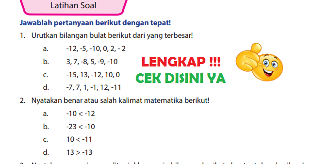 Detail Kunci Jawaban Buku Lks Matematika Kelas 6 Kurikulum 2013 Nomer 41