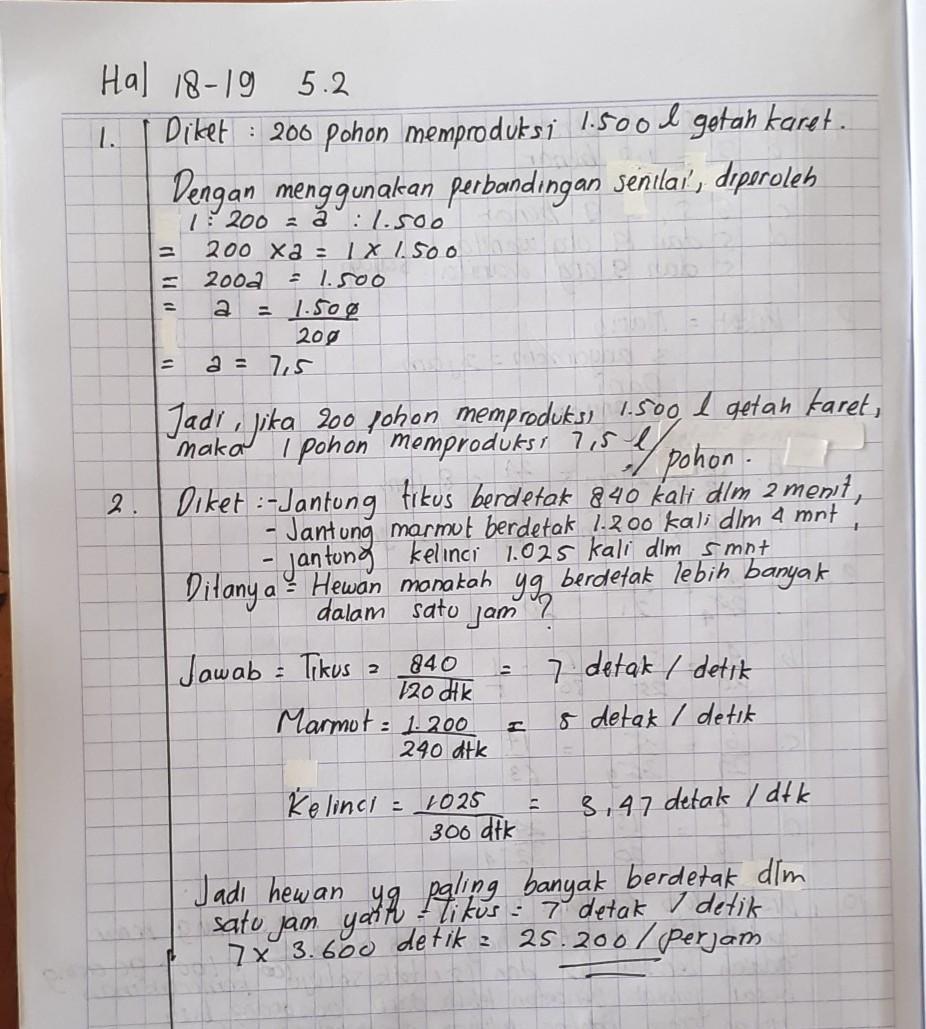 Detail Kunci Jawaban Buku Lks Matematika Kelas 7 Kurikulum 2013 Nomer 21