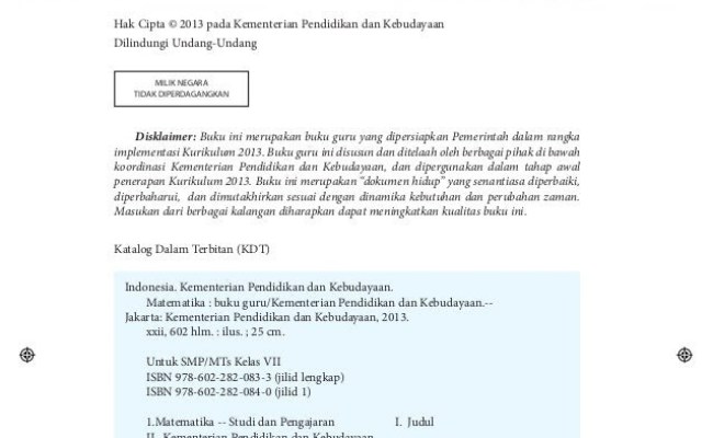 Detail Kunci Jawaban Buku Lks Matematika Kelas 7 Kurikulum 2013 Nomer 23