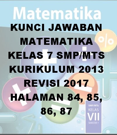 Detail Kunci Jawaban Buku Lks Matematika Kelas 7 Kurikulum 2013 Nomer 27