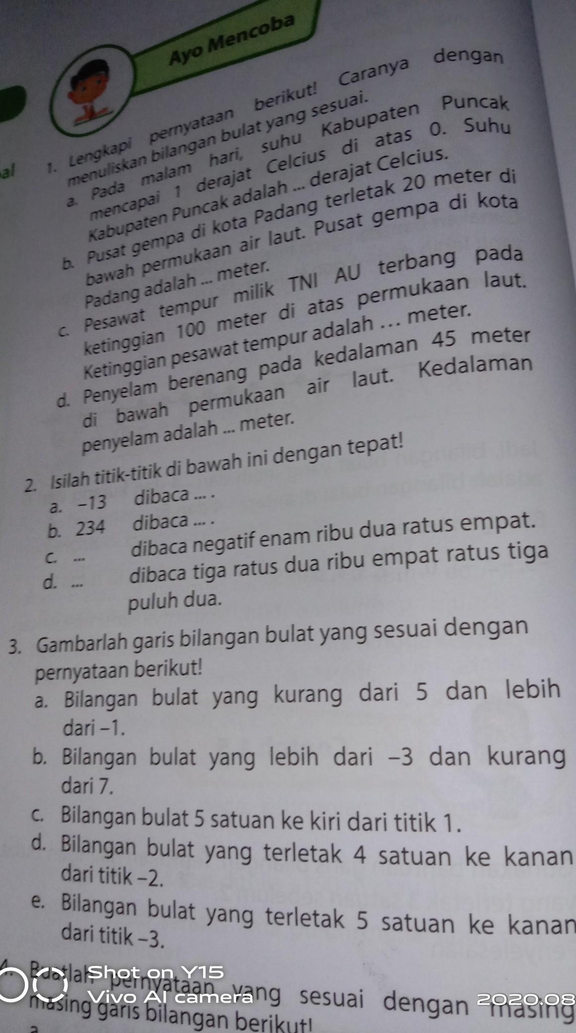 Detail Kunci Jawaban Buku Matematika Nomer 5