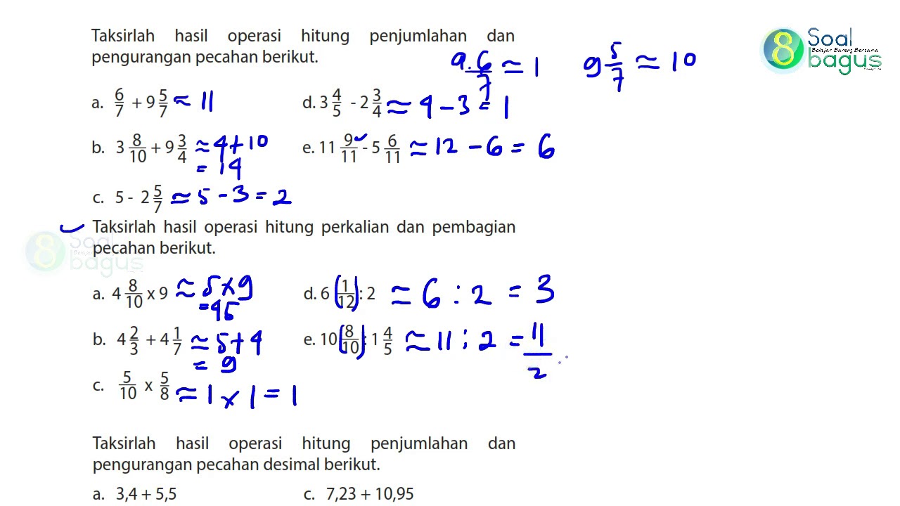 Detail Kunci Jawaban Buku Matematika Kelas 4 Kurikulum 2013 Nomer 22