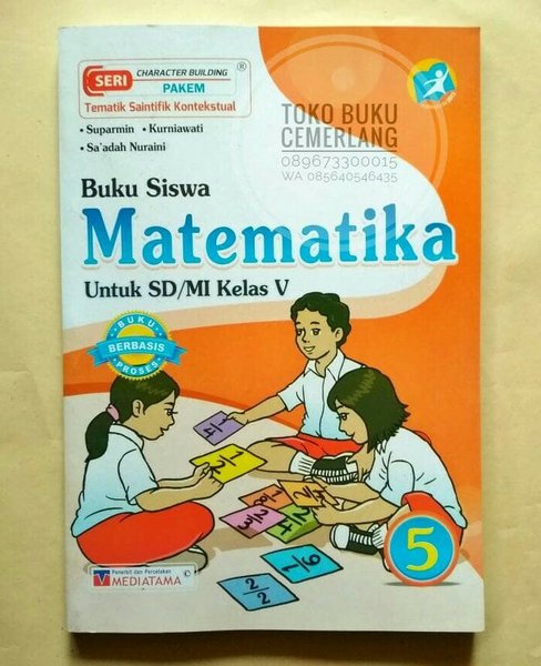 Detail Kunci Jawaban Buku Matematika Kelas 6 Kurikulum 2013 Penerbit Mediatama Nomer 10