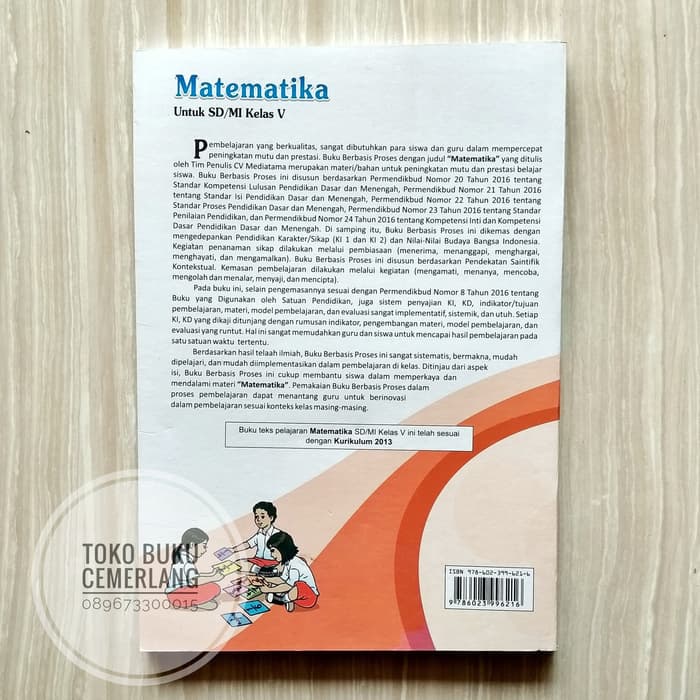 Detail Kunci Jawaban Buku Matematika Kelas 6 Kurikulum 2013 Penerbit Mediatama Nomer 23