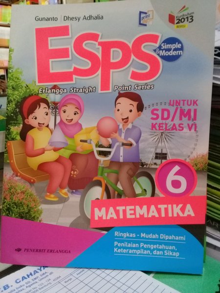 Detail Kunci Jawaban Buku Matematika Kelas 6 Penerbit Erlangga Ktsp 2006 Nomer 16