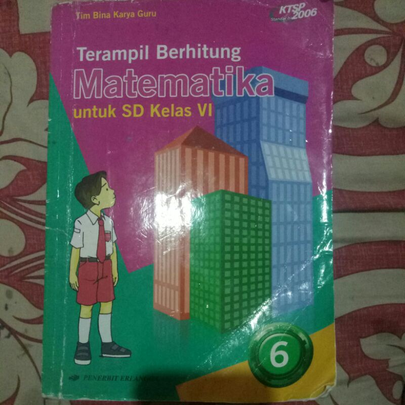 Detail Kunci Jawaban Buku Matematika Kelas 6 Penerbit Erlangga Ktsp 2006 Nomer 18