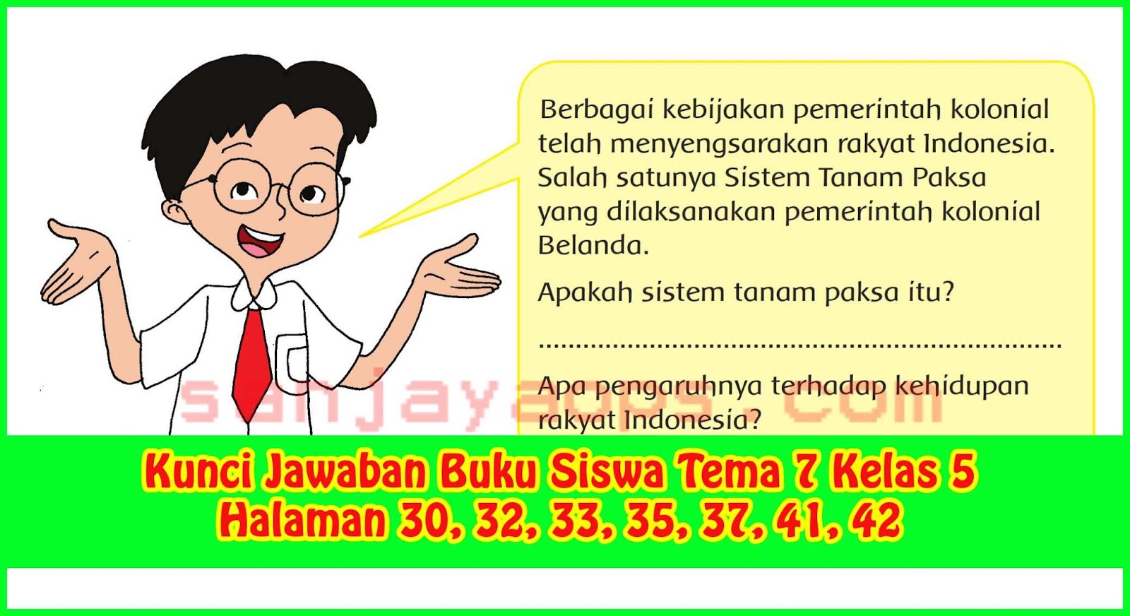 Detail Kunci Jawaban Buku Paket Nomer 16