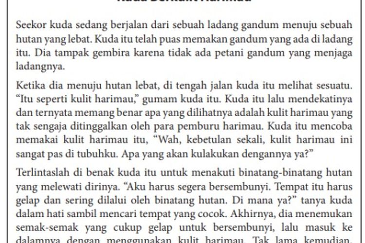 Detail Kunci Jawaban Buku Paket Bahasa Indonesia Kelas 7 Nomer 41