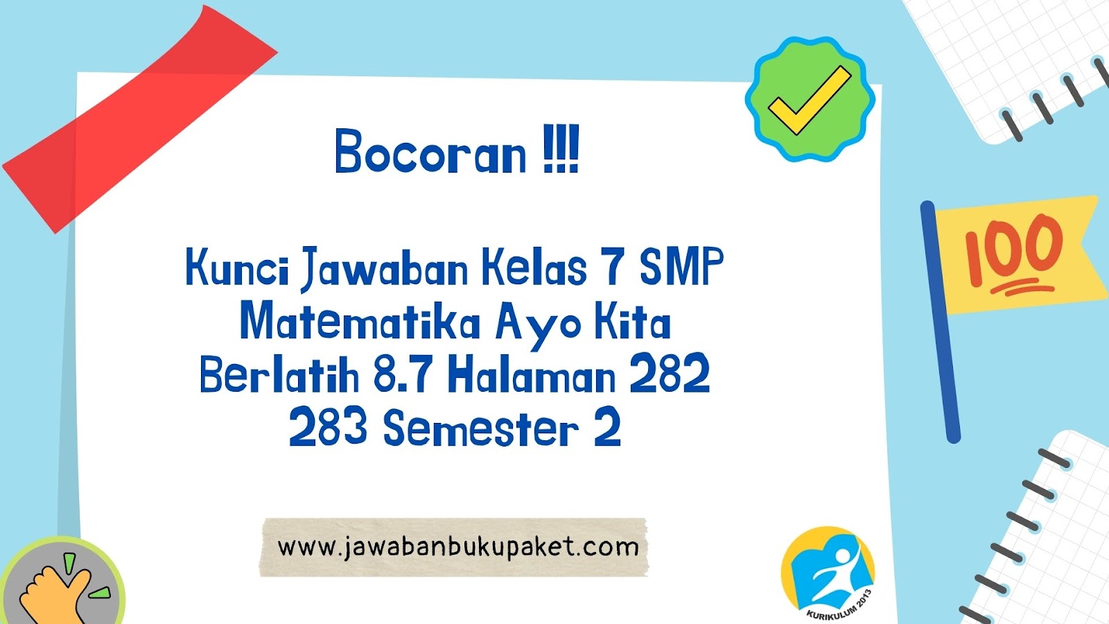 Detail Kunci Jawaban Buku Paket Matematika Kelas 7 Semester 1 Nomer 48