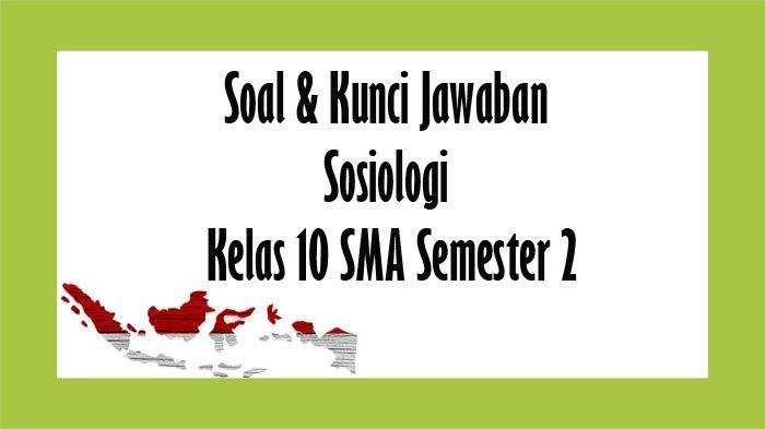 Detail Kunci Jawaban Buku Paket Sosiologi Kelas 10 Kurikulum 2013 Nomer 46